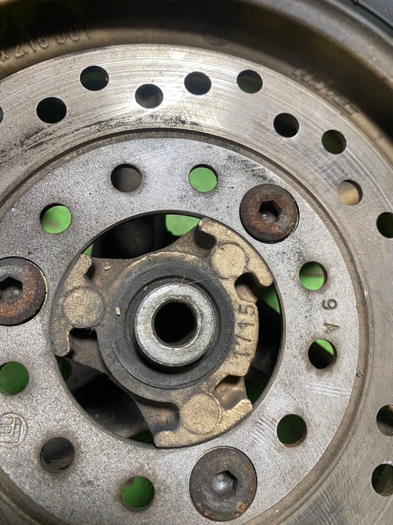 ライブディオzx af35 純正金前後ホイールタイヤ付き