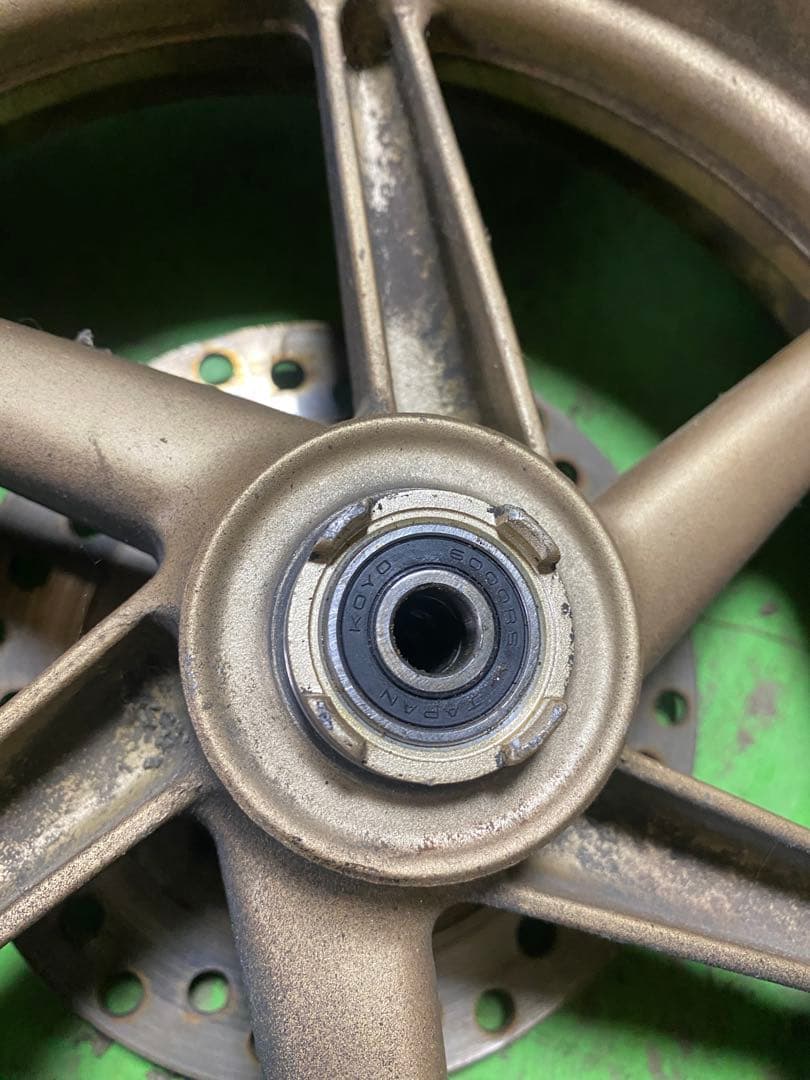 ライブディオzx af35 純正金前後ホイールタイヤ付き