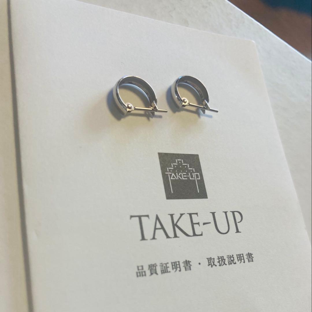 TAKE-UP フープピアス 14k