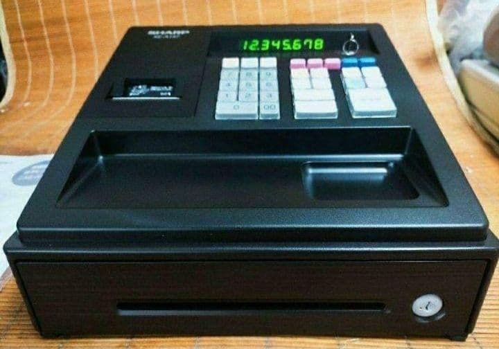 シャープレジスター　XE-A147　PC連携売上管理フル設定無料　031266