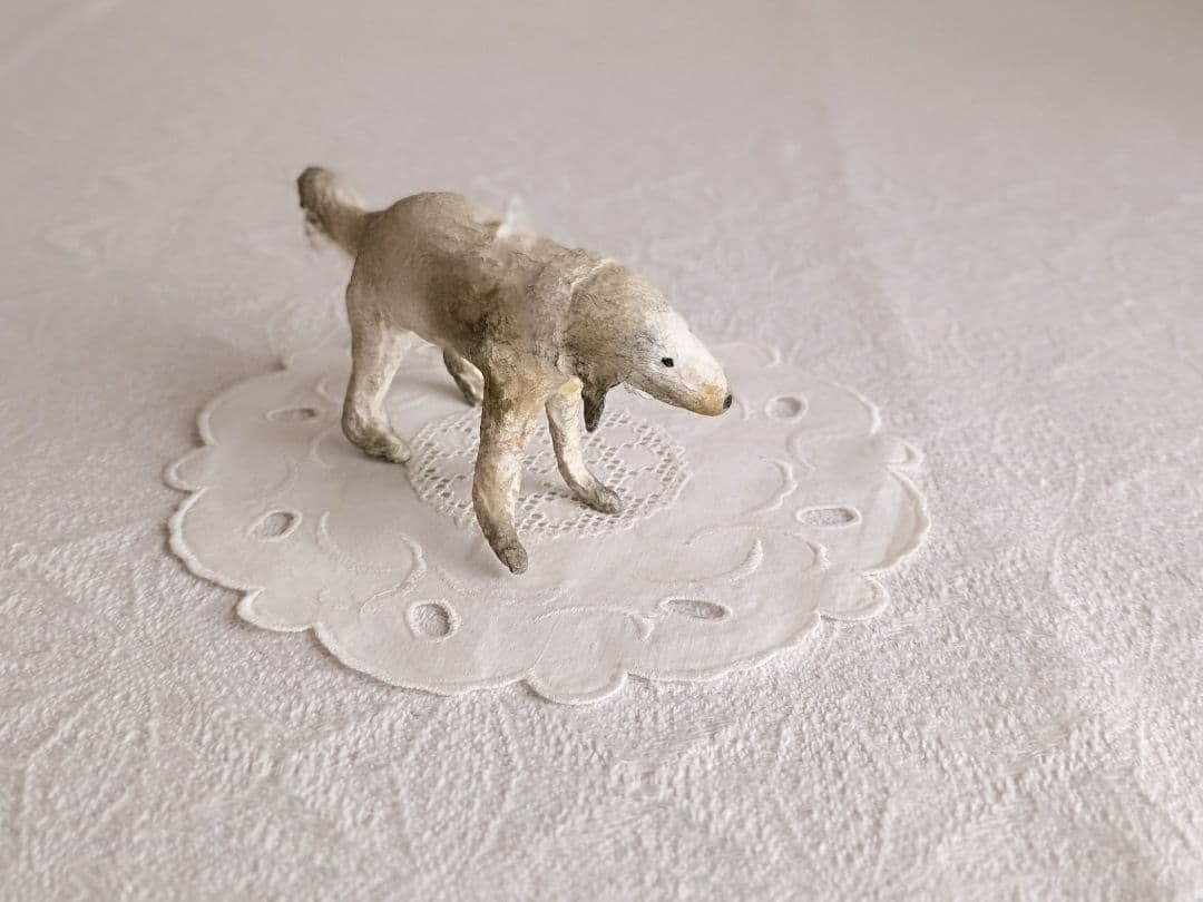【✳︎toto✳︎さま】animal figure ❀ パピエマシェのワンちゃん