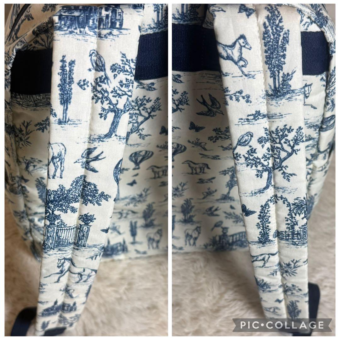 ほぼ未使用 レスポートサック トワルドジュイガーデン リュックサック 希少