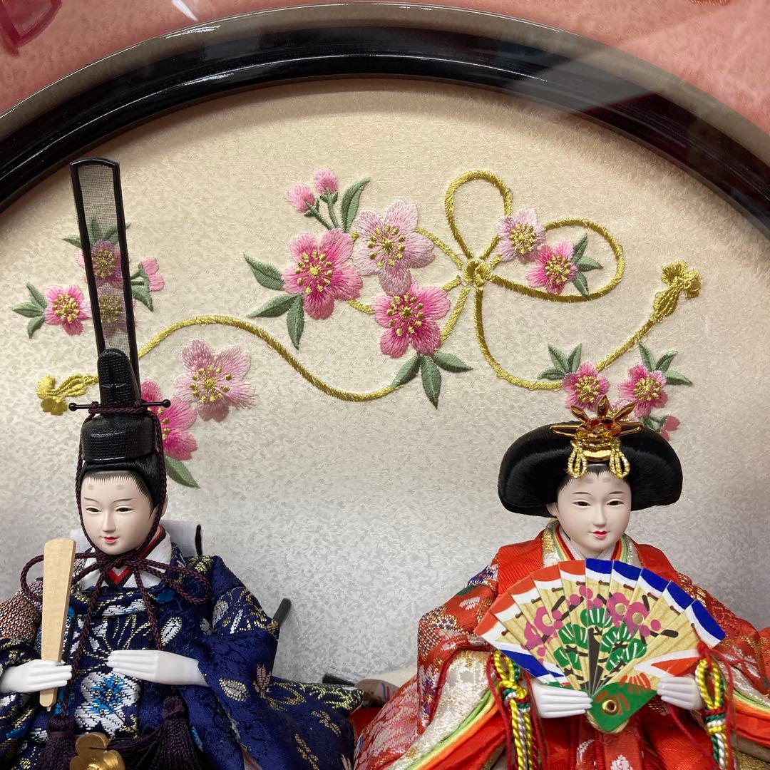 黒塗円型五人ケース