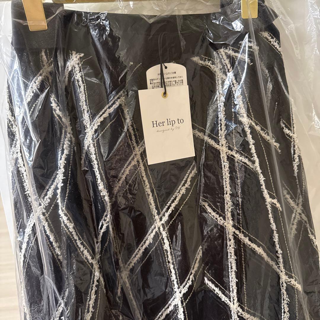 Carre Twinkle Tulle Skirt (Mサイズ・ブラック)