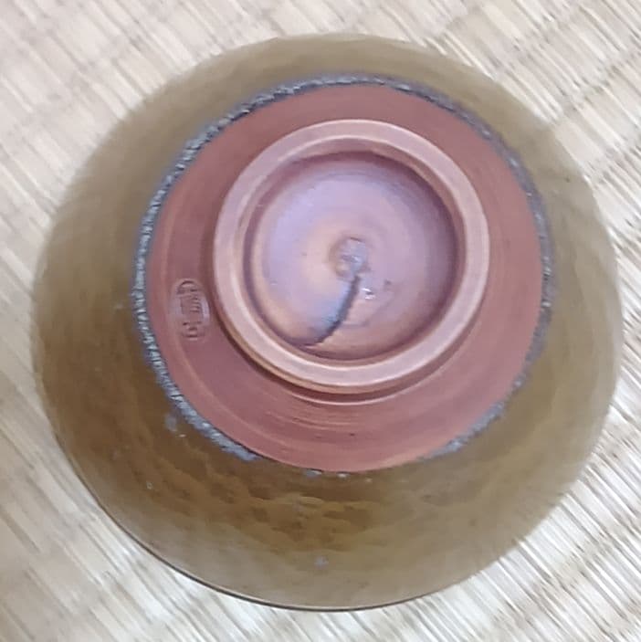 結晶釉　茶碗　茶盌　泉窯　藤山造　釉　骨董品　加藤鍇次郎