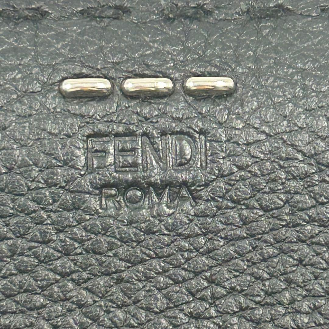 FENDI フェンディ　セレリア　長財布　ブラック