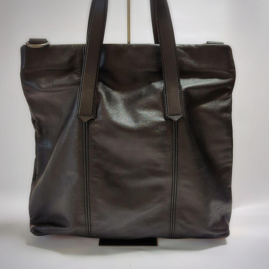 美品　ドルチェ&ガッバーナ　本革レザー　2wayトートバッグ ブラック