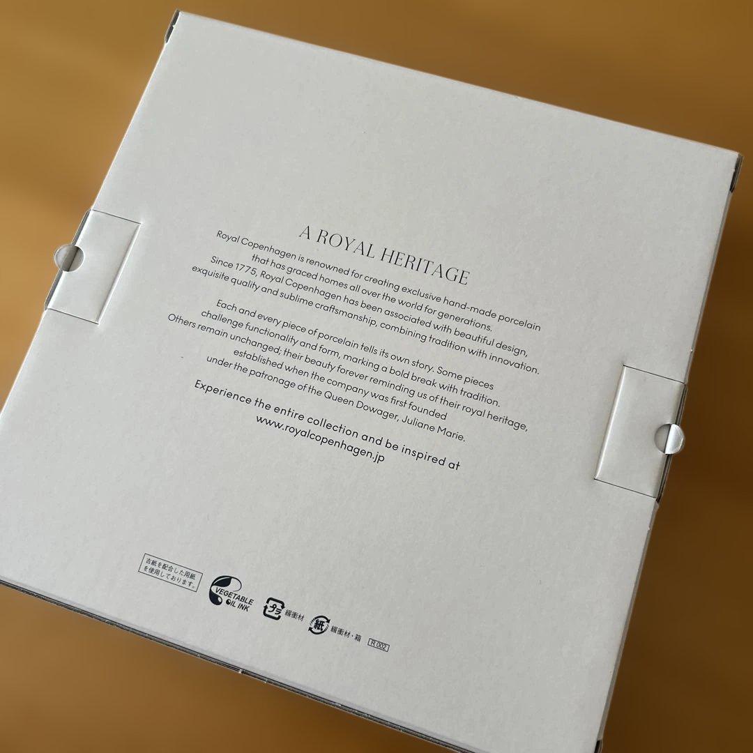 【EriHana】新品＊ロイヤルコペンハーゲンブルーフルーテッド スクエア