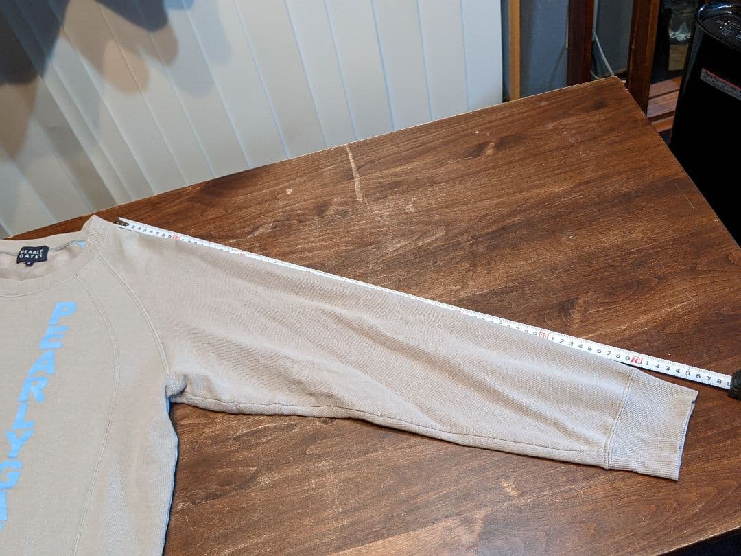 パーリーゲイツ　コットン　トレーナー　プルオーバー　ゴルフ　ウェア スウェット