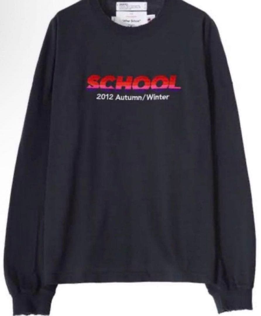 ダイリク　22aw school DAIRIKU School 長袖カットソー