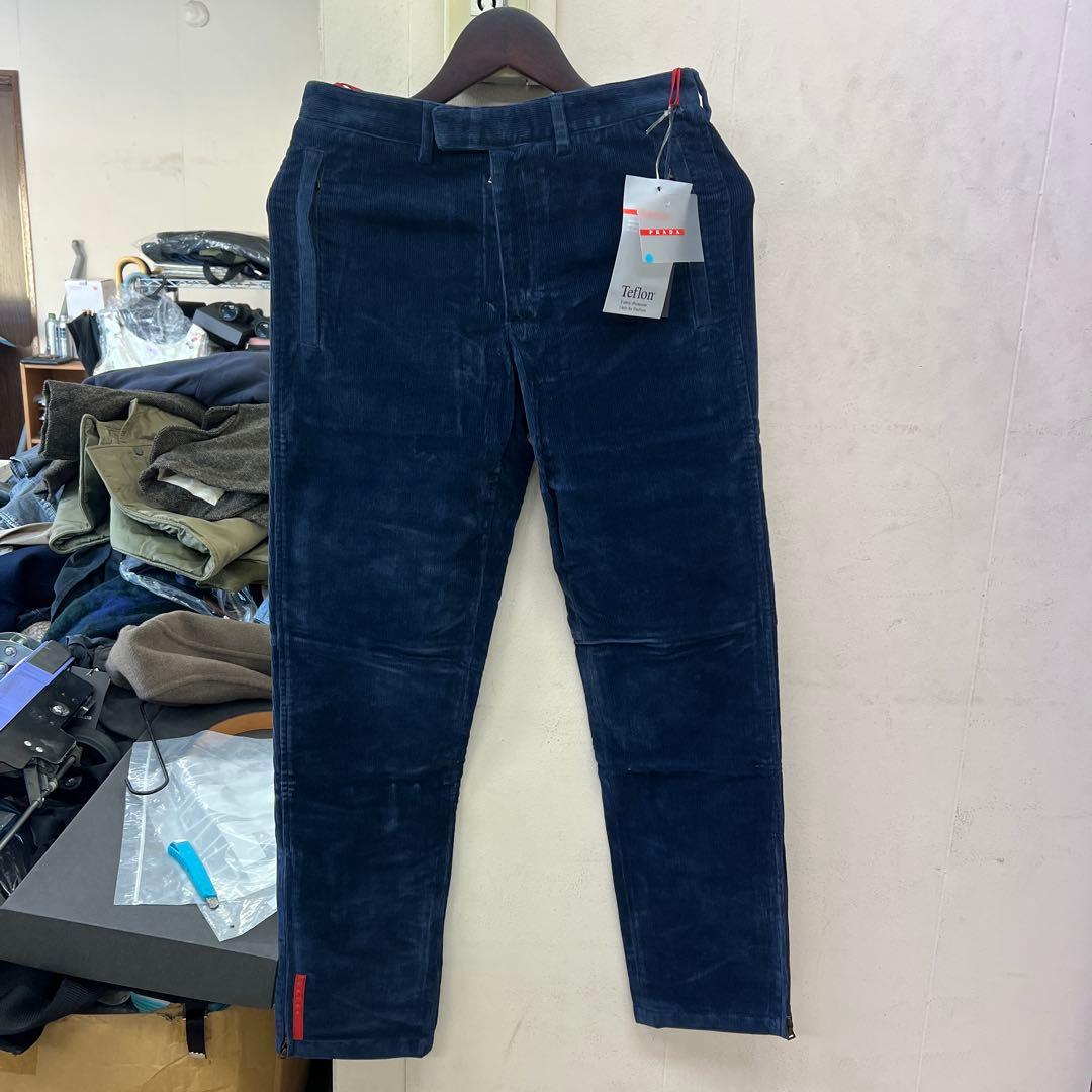 M*2様 丸の内店購入PRADAコーデュロイストレッチパンツ44サイズ