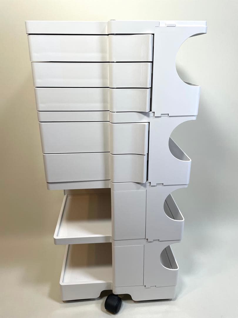 正規品　B-LINE/ボビーワゴン　5段ホワイト　MADE IN ITALY