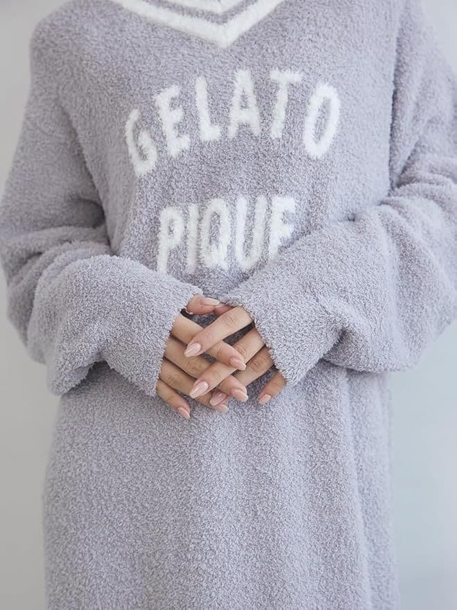 新品♪gelato pique ジェラートピケ♪ベビモコフレッピーワンピース♪