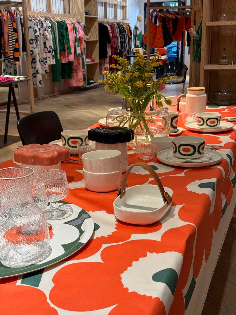 マリメッコ　撥水加工　布(生地)