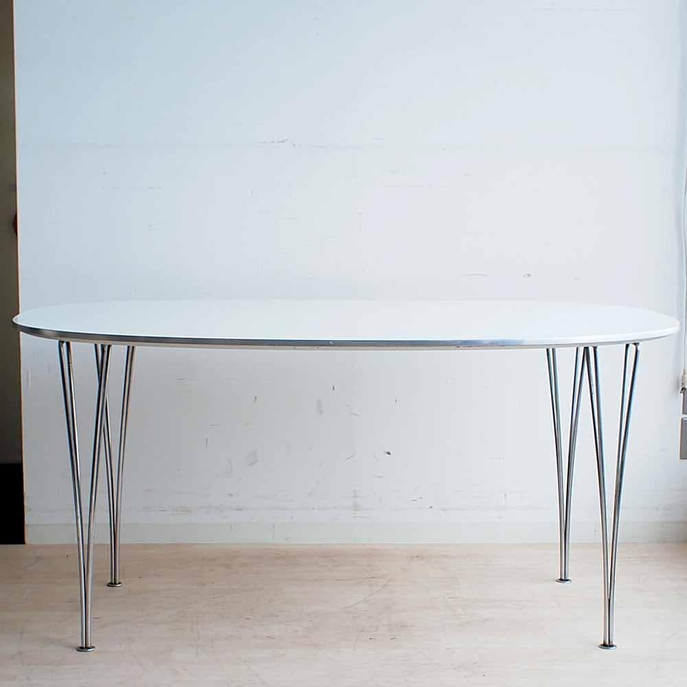 80's ヴィンテージ フリッツ・ハンセン スーパー楕円テーブル ZR24426