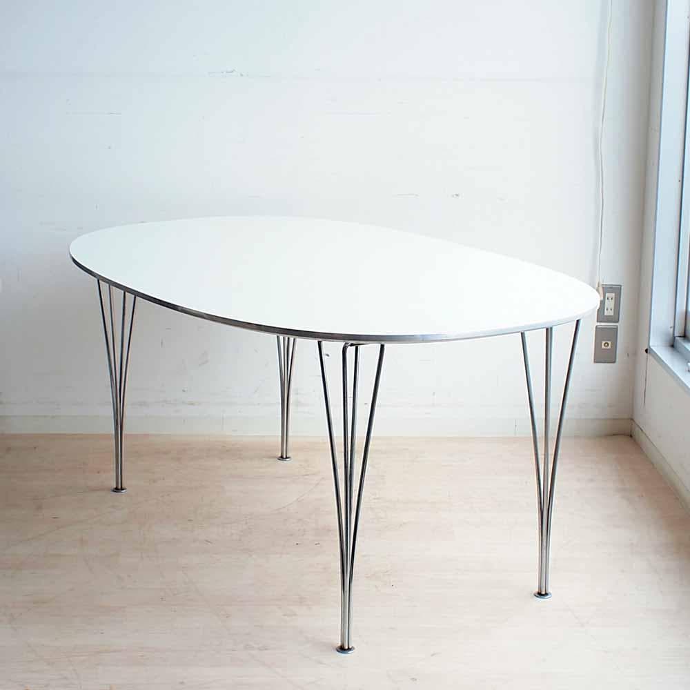 80's ヴィンテージ フリッツ・ハンセン スーパー楕円テーブル ZR24426