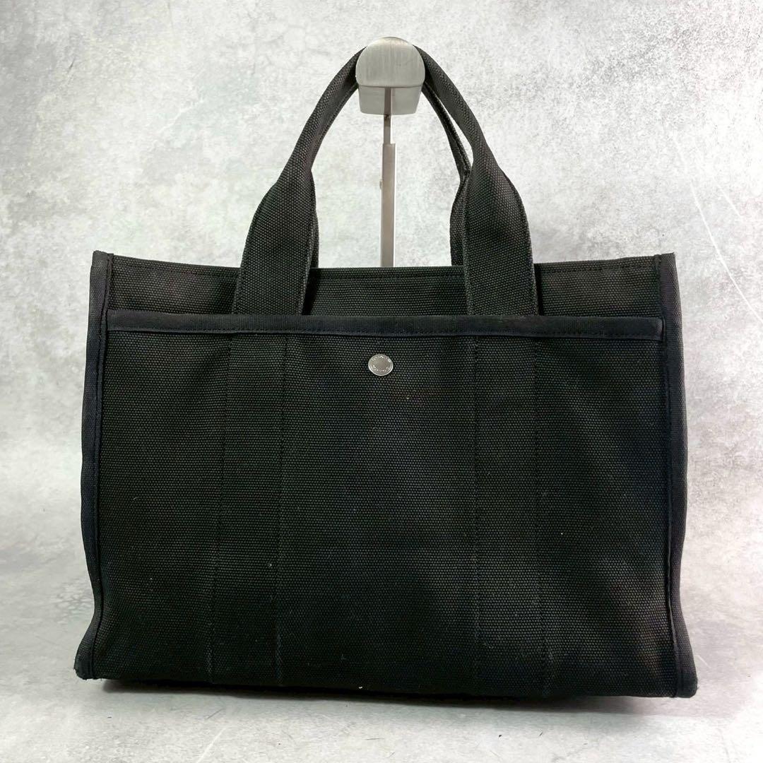 ✨美品✨コーチ　カーゴ　トート　2way クロスボディ　キャンバス　ブラック