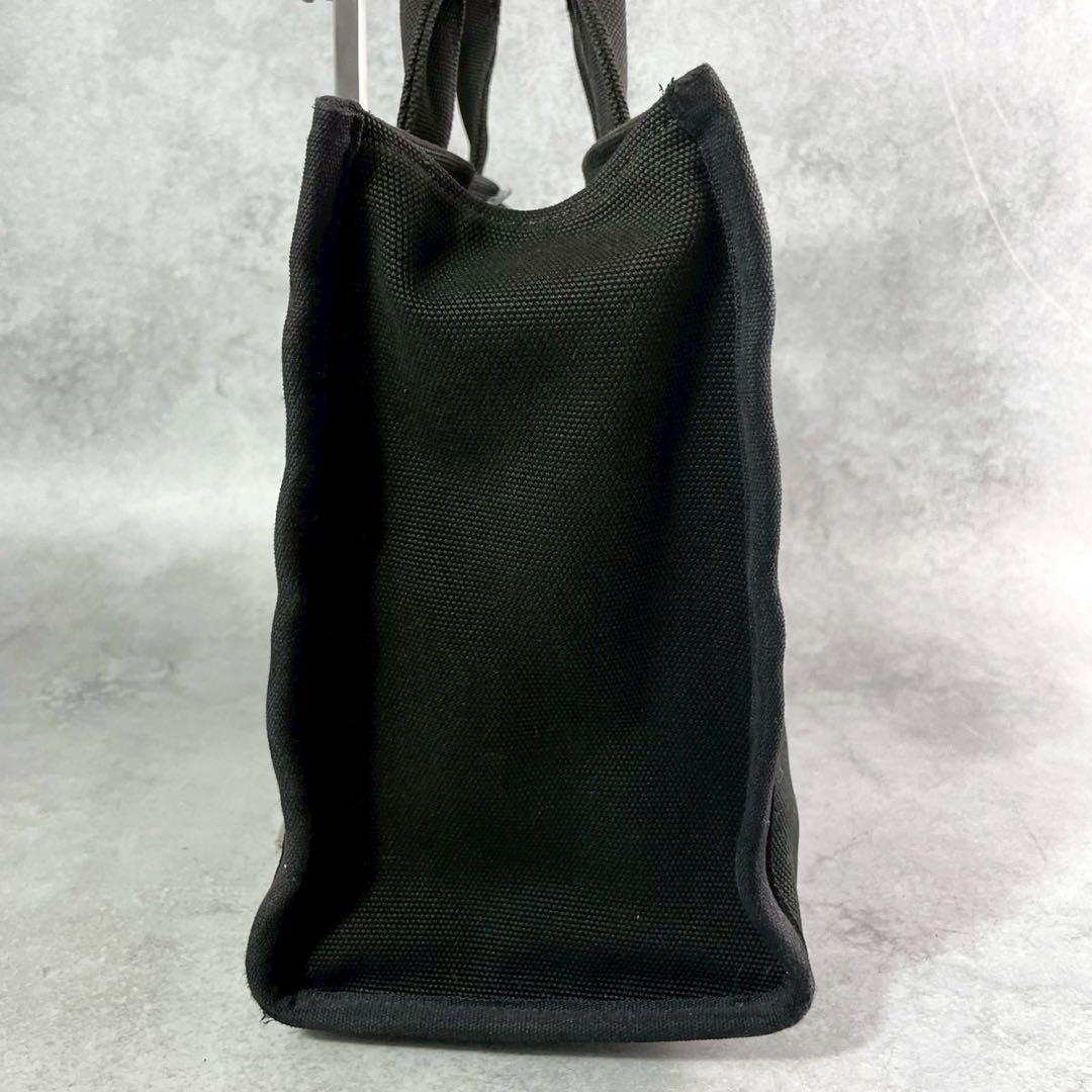 ✨美品✨コーチ　カーゴ　トート　2way クロスボディ　キャンバス　ブラック