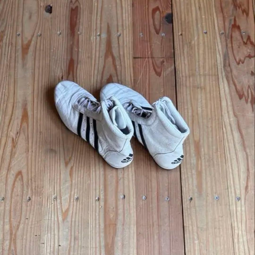 adidas ボクシングシューズ ホワイト　y2k