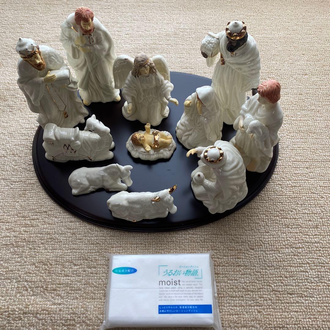 ポーセリン製クリスマスナティビティセット