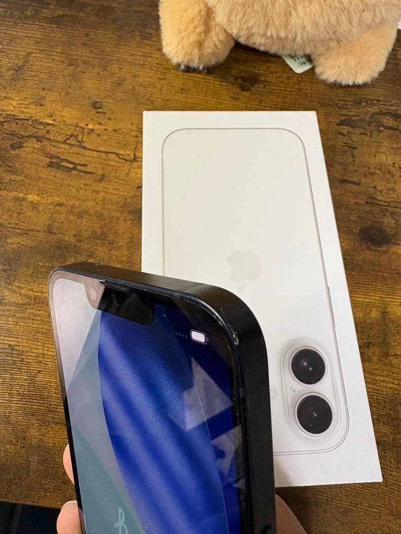 iPhone 13 128GB ブラック SIMフリー 傷あり バッテリー78%