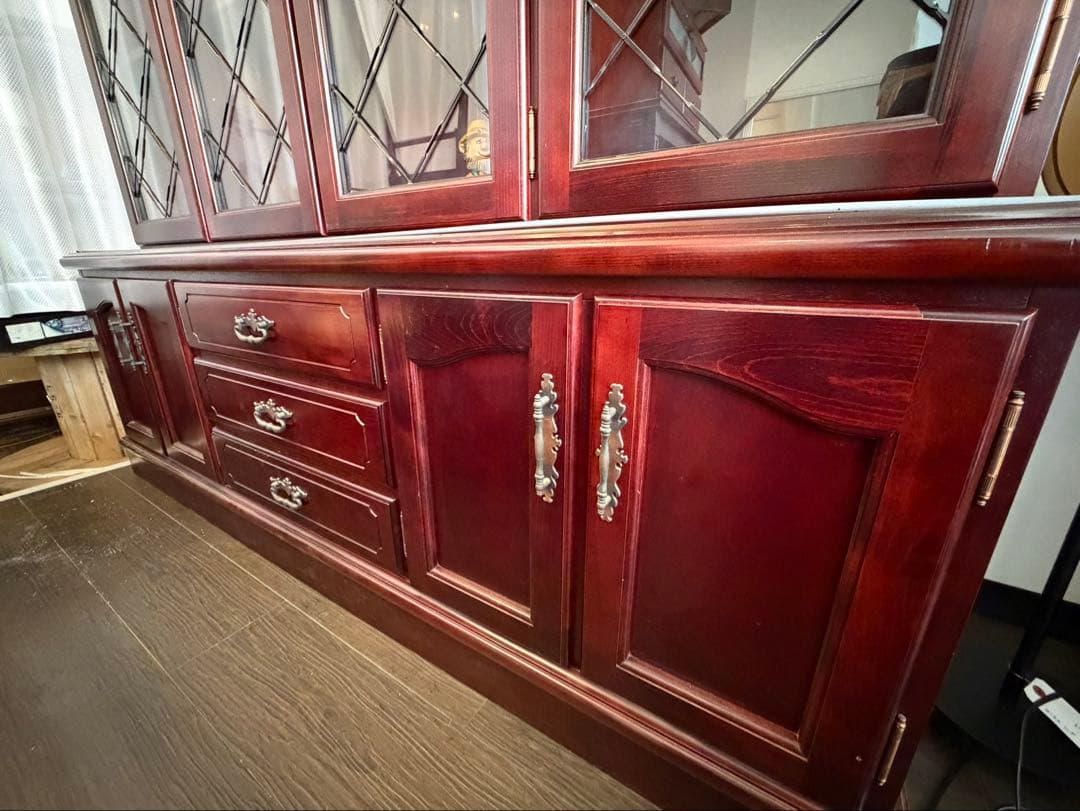 【お客ページ】カリモク　大型キャビネット