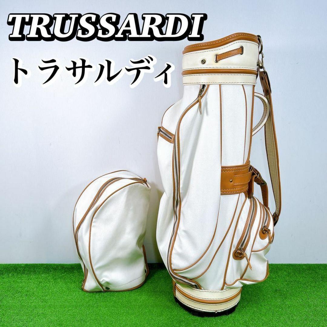 希少！トラサルディ TRUSSARDI キャディバック ゴルフ レア