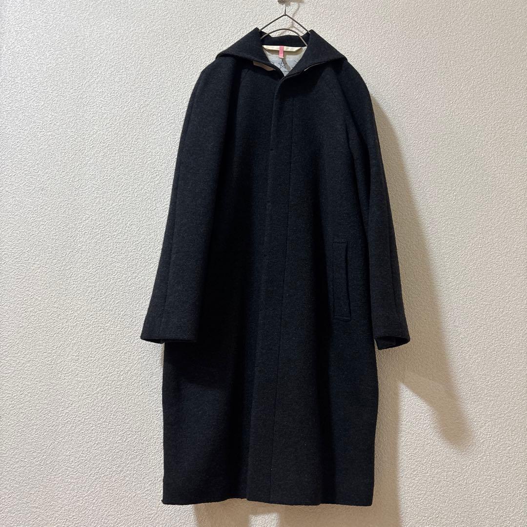 専用です　ツモリチサト　ウール100% ロングコート　セーラー　チャコール