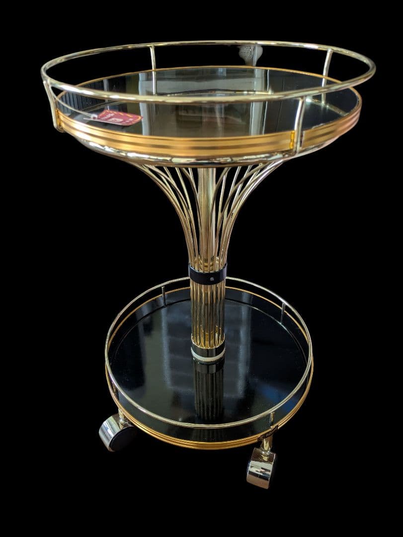 光製作所 二段式サイドテーブル キャスター付き タグ付き 送料無料