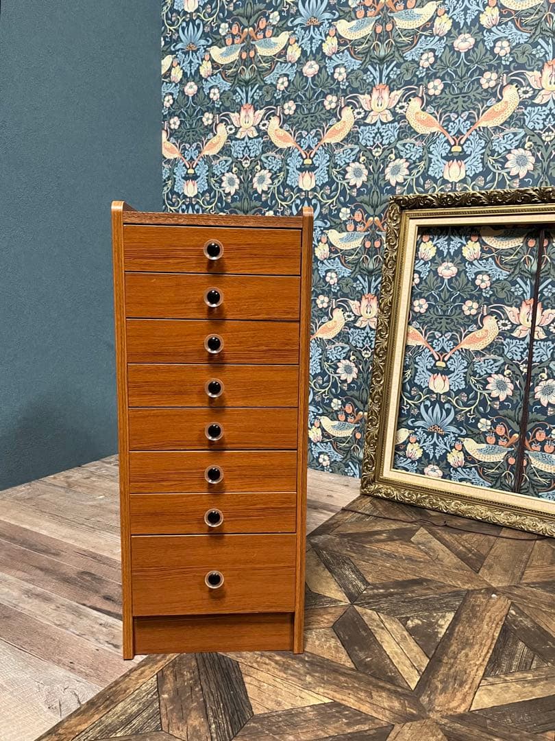 ミニチェスト 多収納 インテリア 当時物 引き出 昭和レトロ