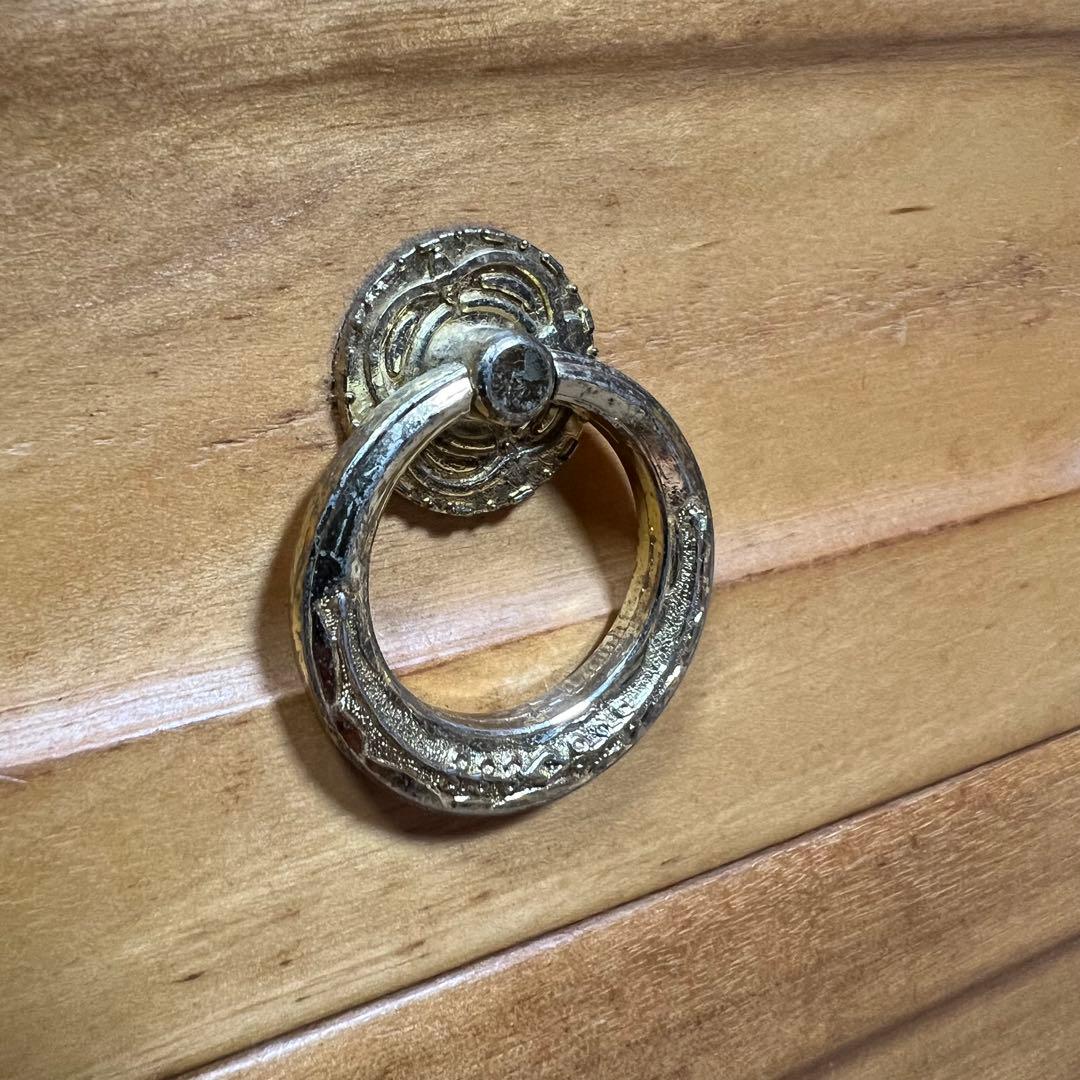 踏み台 引き出し付き 木製 スツール 収納 アンティーク