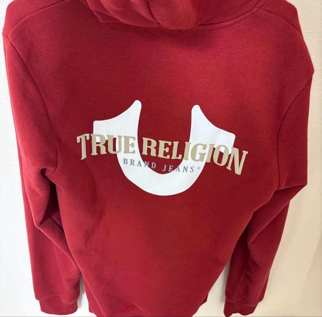 lil loaded着用 TRUE RELIGION ジップパーカー s レッド
