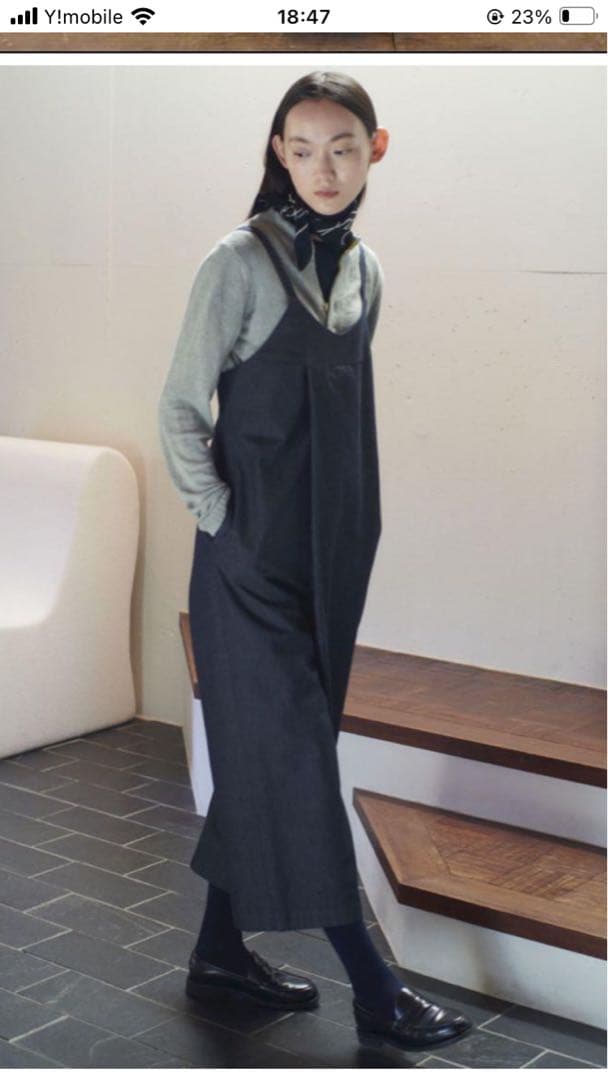 わ*ん様 パラスパレスパレス　ダンガリーサロペット