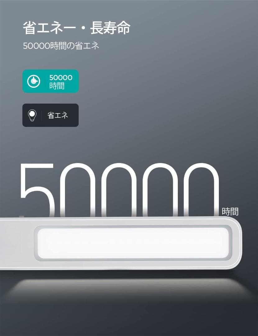 LEDデスクライト シンプル 5段階調光