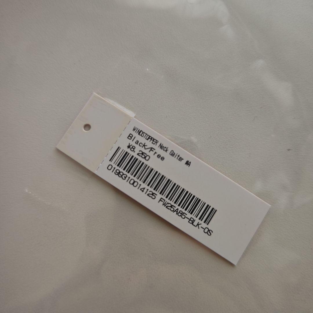 専用Supreme Windstopper Neck Gaiter 25fw