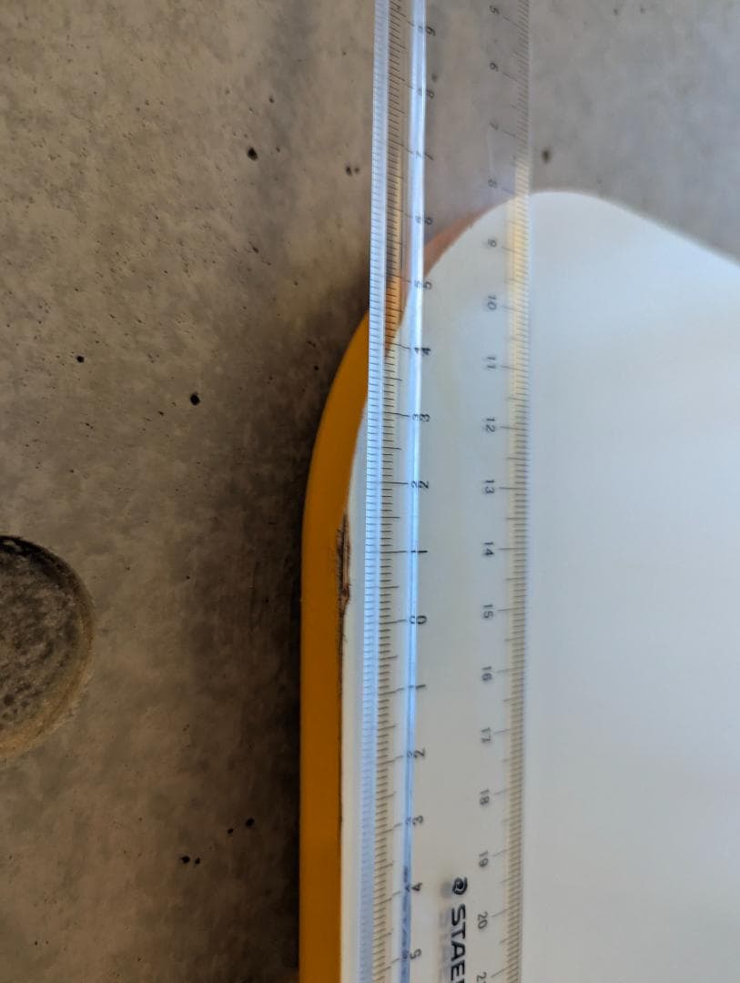 全身 ミラー オレンジ フレーム 自立式 フロア 鏡