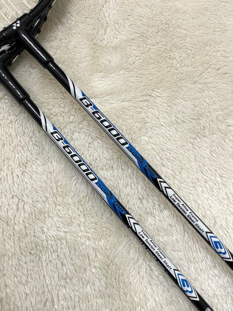 YONEX　ヨネックス　B-6000　バドミントンラケット　２本セット
