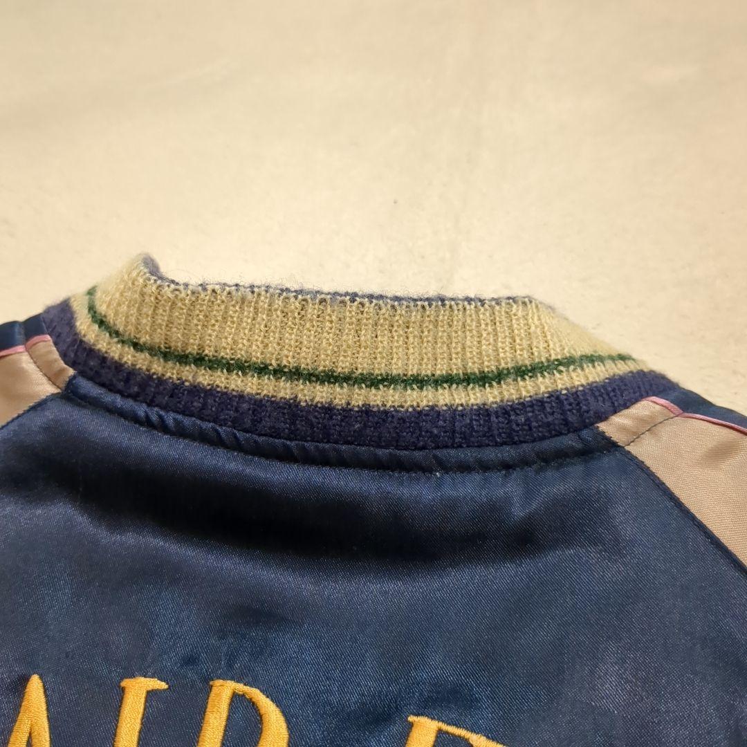 美品 テーラー東洋 スカジャン 舞妓 五重塔 リバーシブル スカル Mサイズ