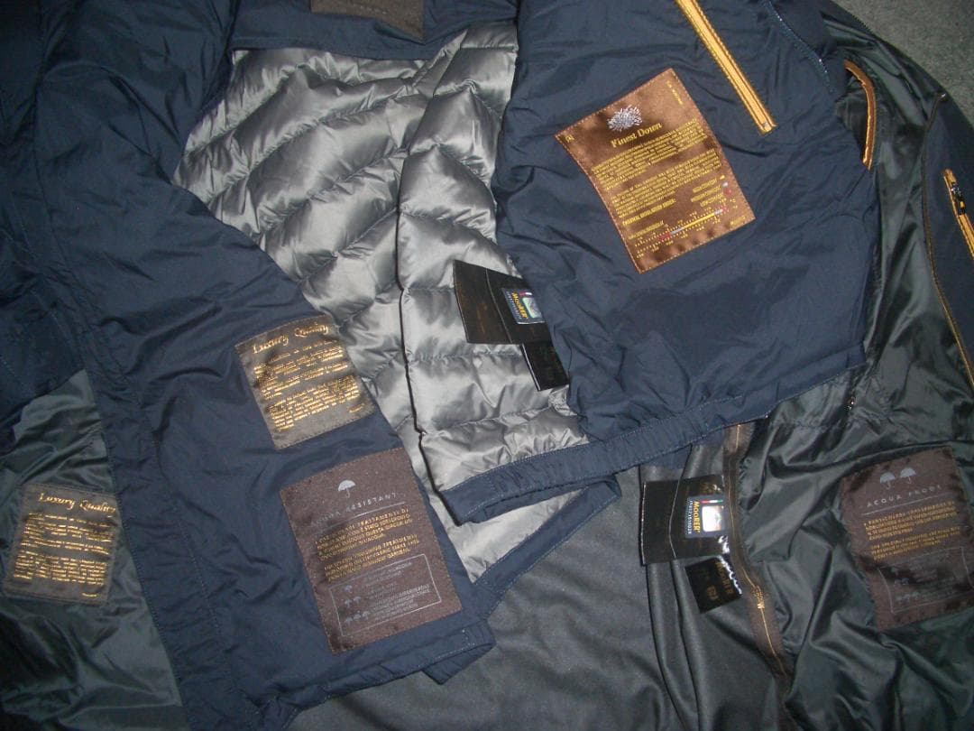 56万円 MooRER ダウンコート 44SM ムーレー チェスターステンカラー