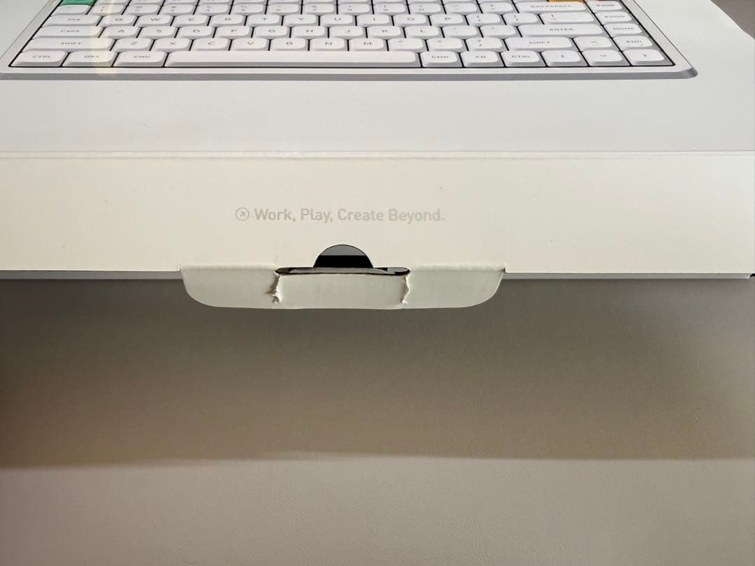 【専用出品】Nuphy Air75 V3 （ホワイト・茶軸・US配列）