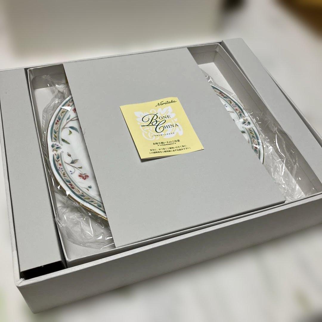 新品　NORITAKE プレート　25.5㎝×1枚　15.5㎝×5枚　花更紗　1