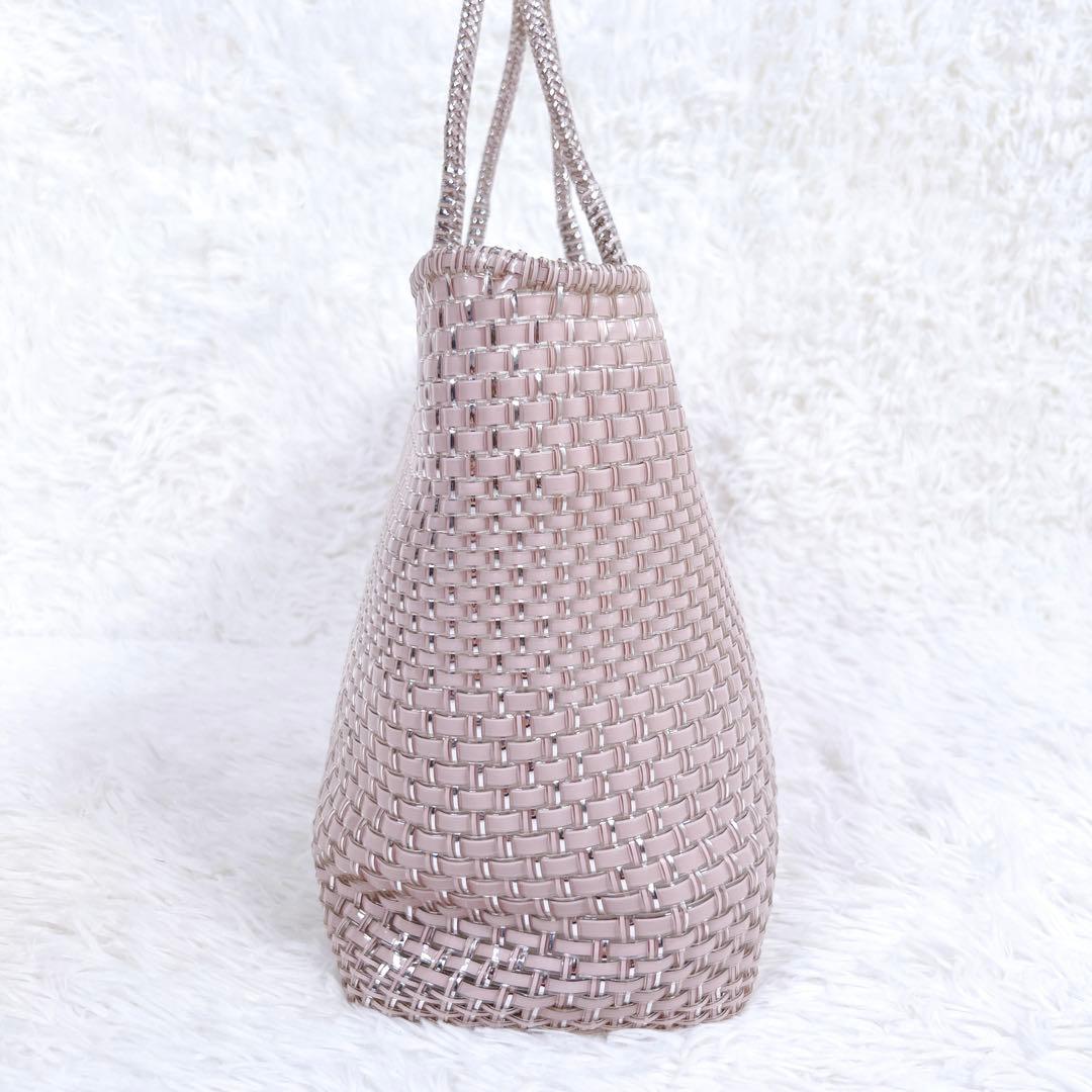 美品✨アンテプリマ イントレッチオ パウダリーピンクシルバー インナーバッグ付