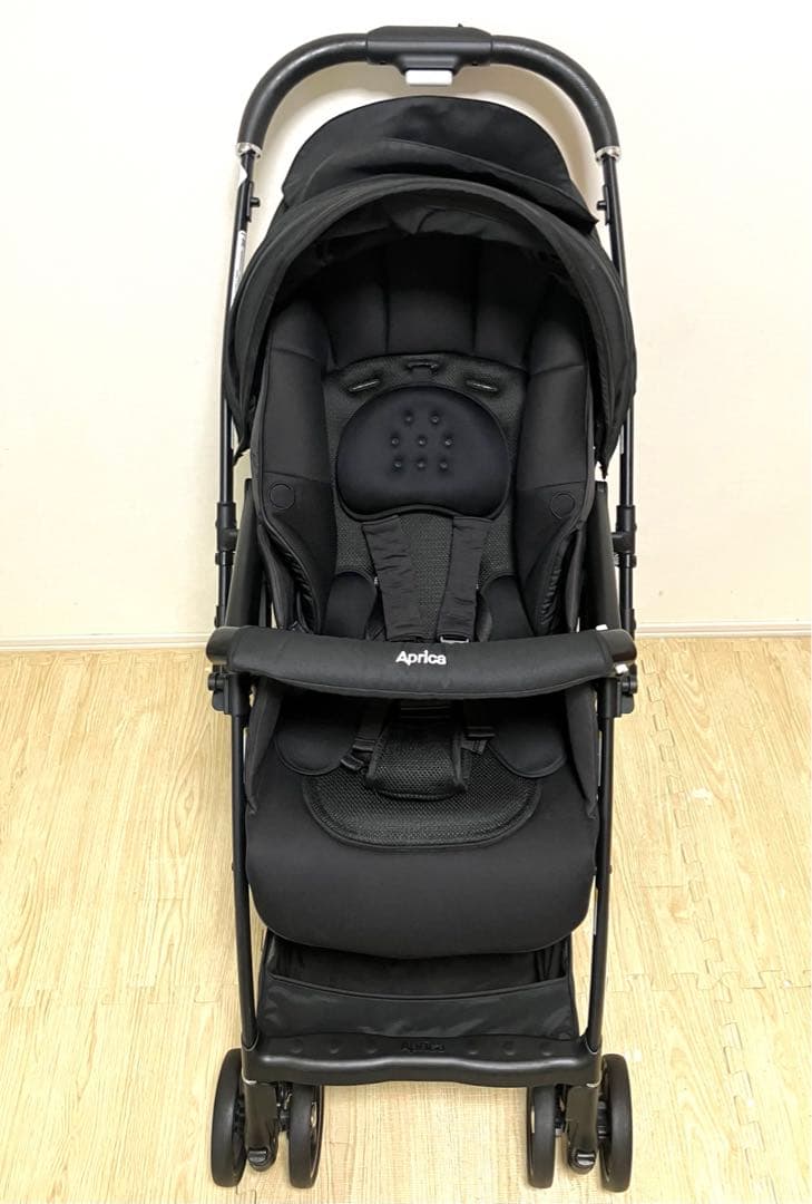 極美品 送料無料Aprica ラクーナクッションフリーAC A型ベビーカー