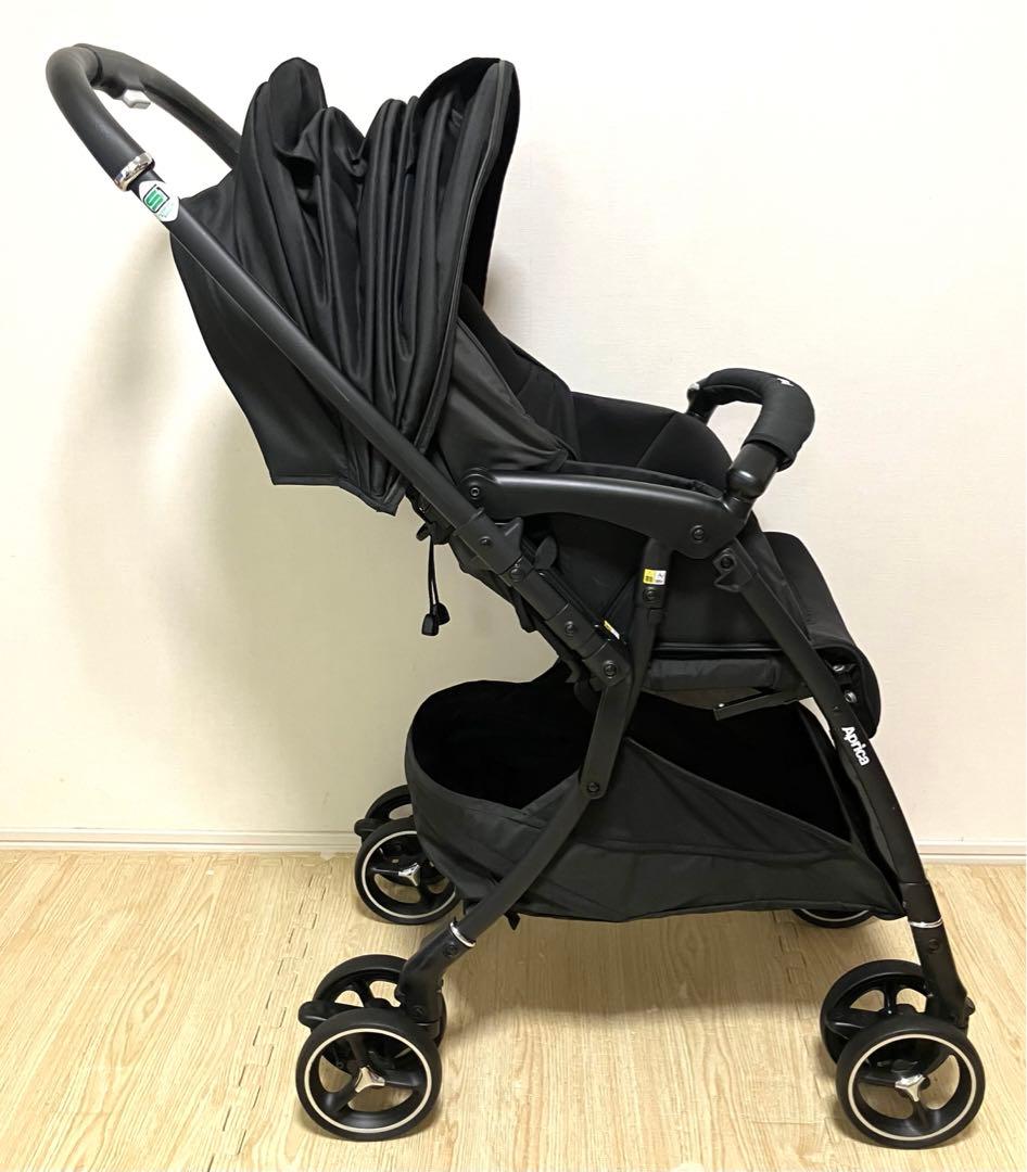 極美品 送料無料Aprica ラクーナクッションフリーAC A型ベビーカー