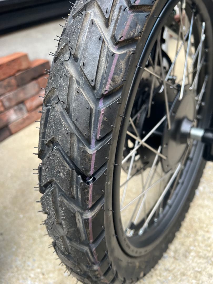 CT125　ハンターカブ　タイヤ前後　JA65　新車外し