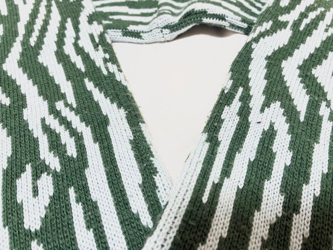 BoTTボットフードマフラーZebra Hood Scarf greenグリーン