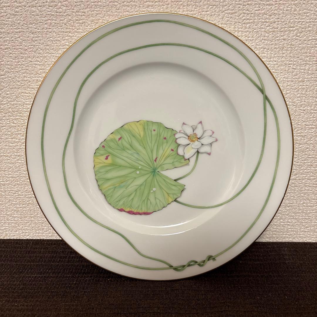 エルメス　ナイルの庭　ディナープレート　22.5cm