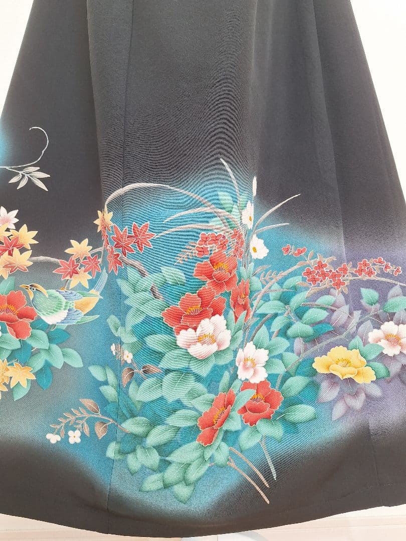 着物リメイクワンピース3690