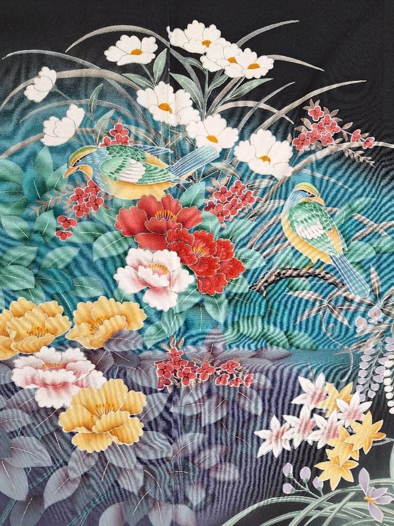 着物リメイクワンピース3690