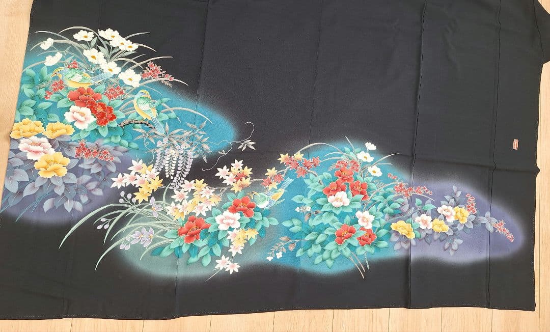 着物リメイクワンピース3690